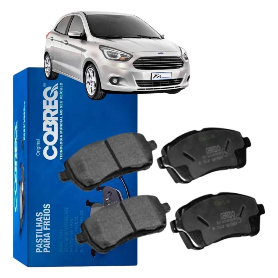 Pastilha de Freio Cobreq Original | Multi Peças do Brasil. - Multi Peças do Brasil